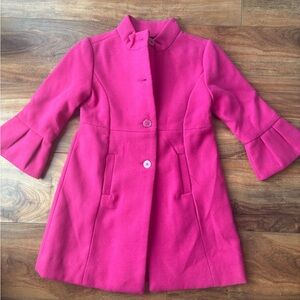 Janie and Jack Pink Cape with Flared Sleeves